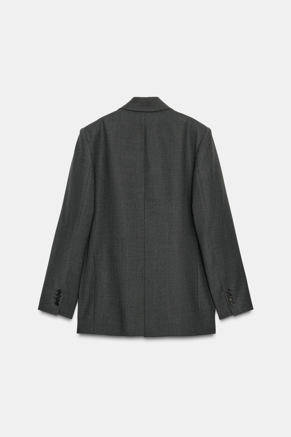 OVERSIZED WOOL BLEND BLAZER ZW COLLECTION LIMITED EDITION - Zara фото 3