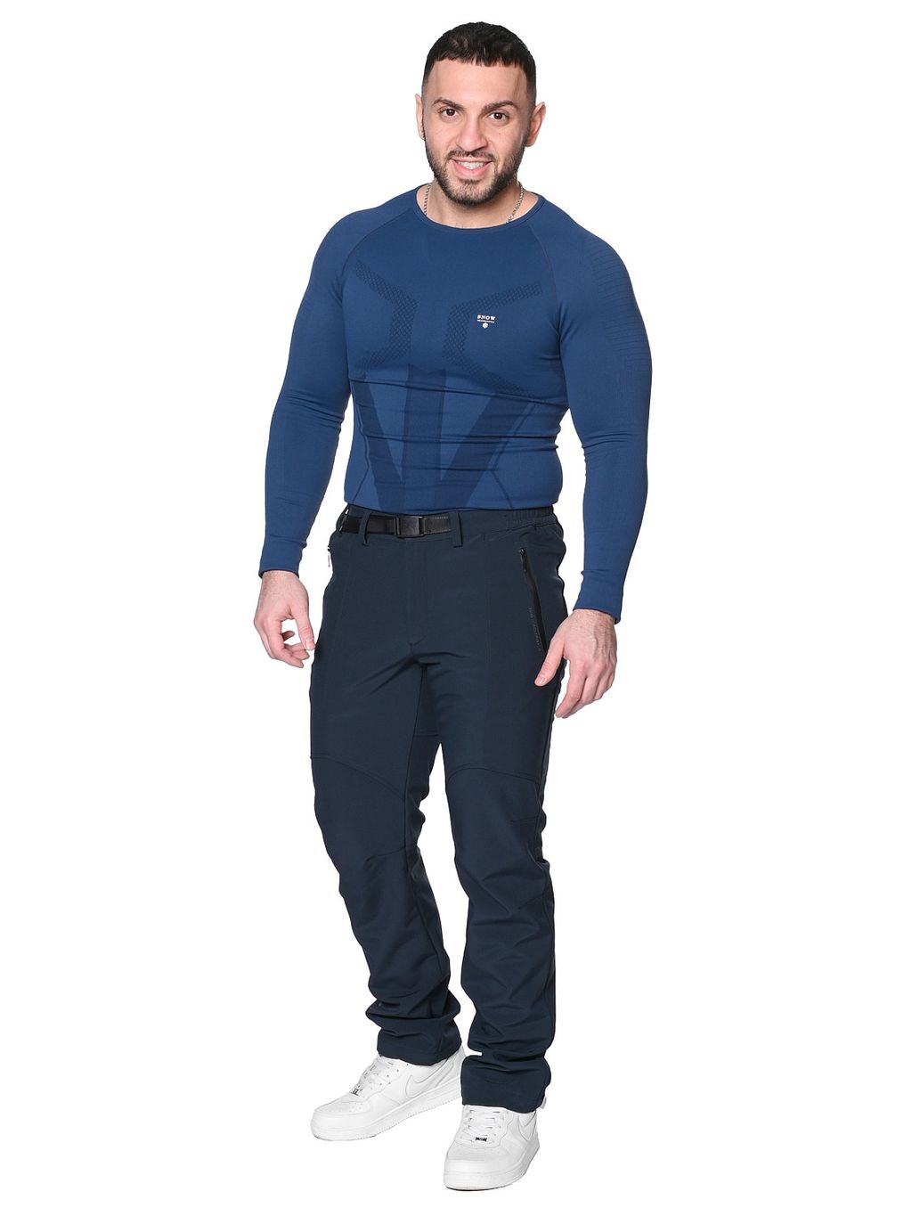 Брюки C-0304 Темно-синий