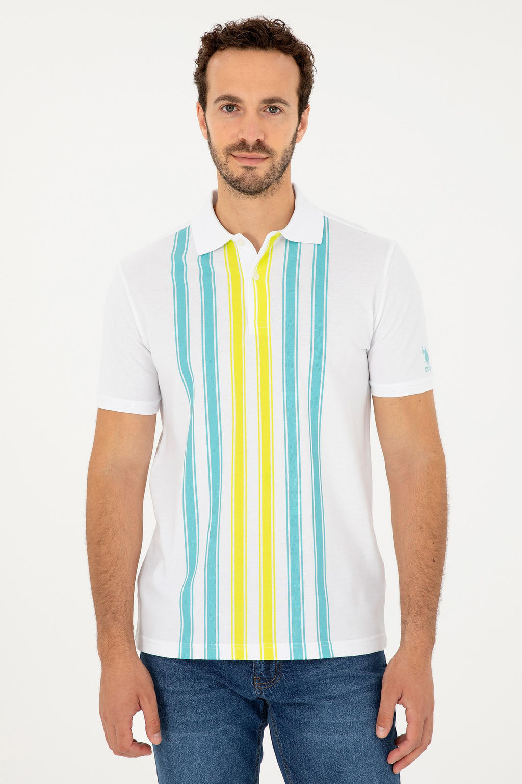 U. S. Polo Assn / Мужская белая футболка - U.s. polo assn фото 10