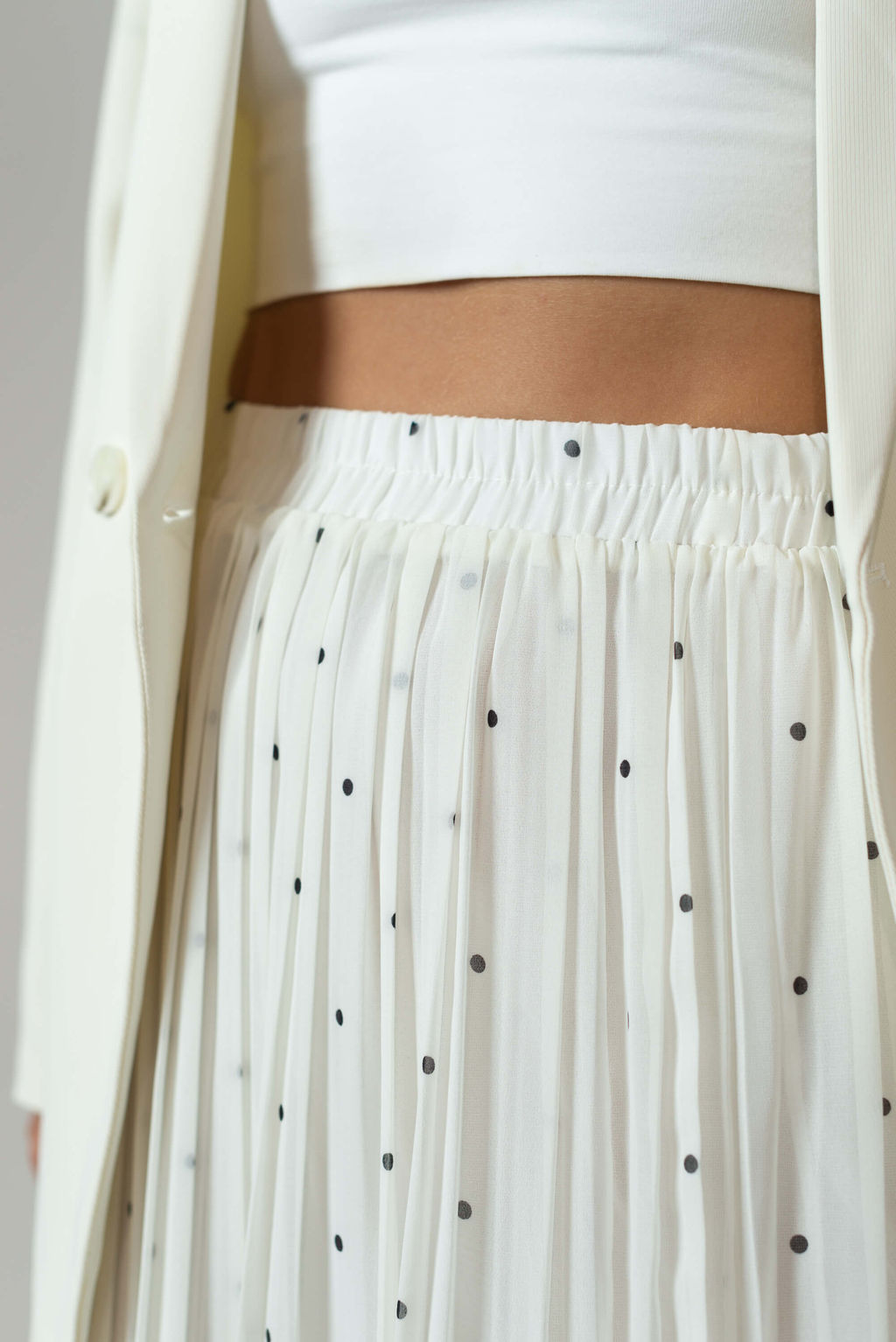 Юбка Эдита (молочный) - Nadi bordo фото 4