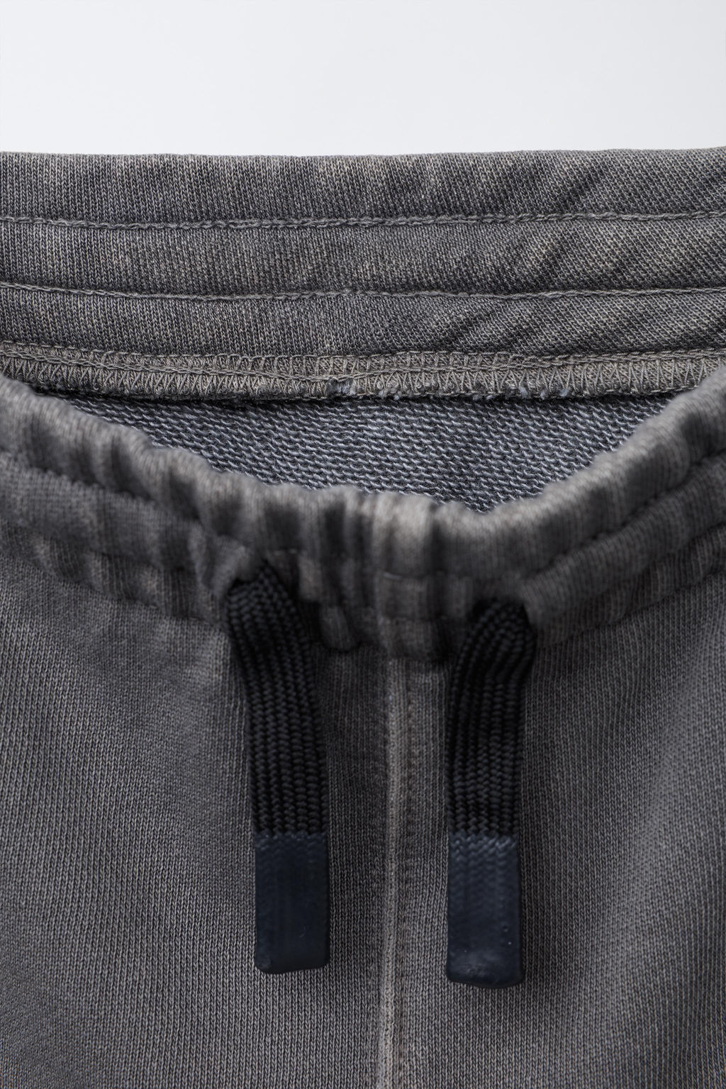 STRAIGHT PLUSH GARMENT-DYED BERMUDA SHORTS - Zara фото 3