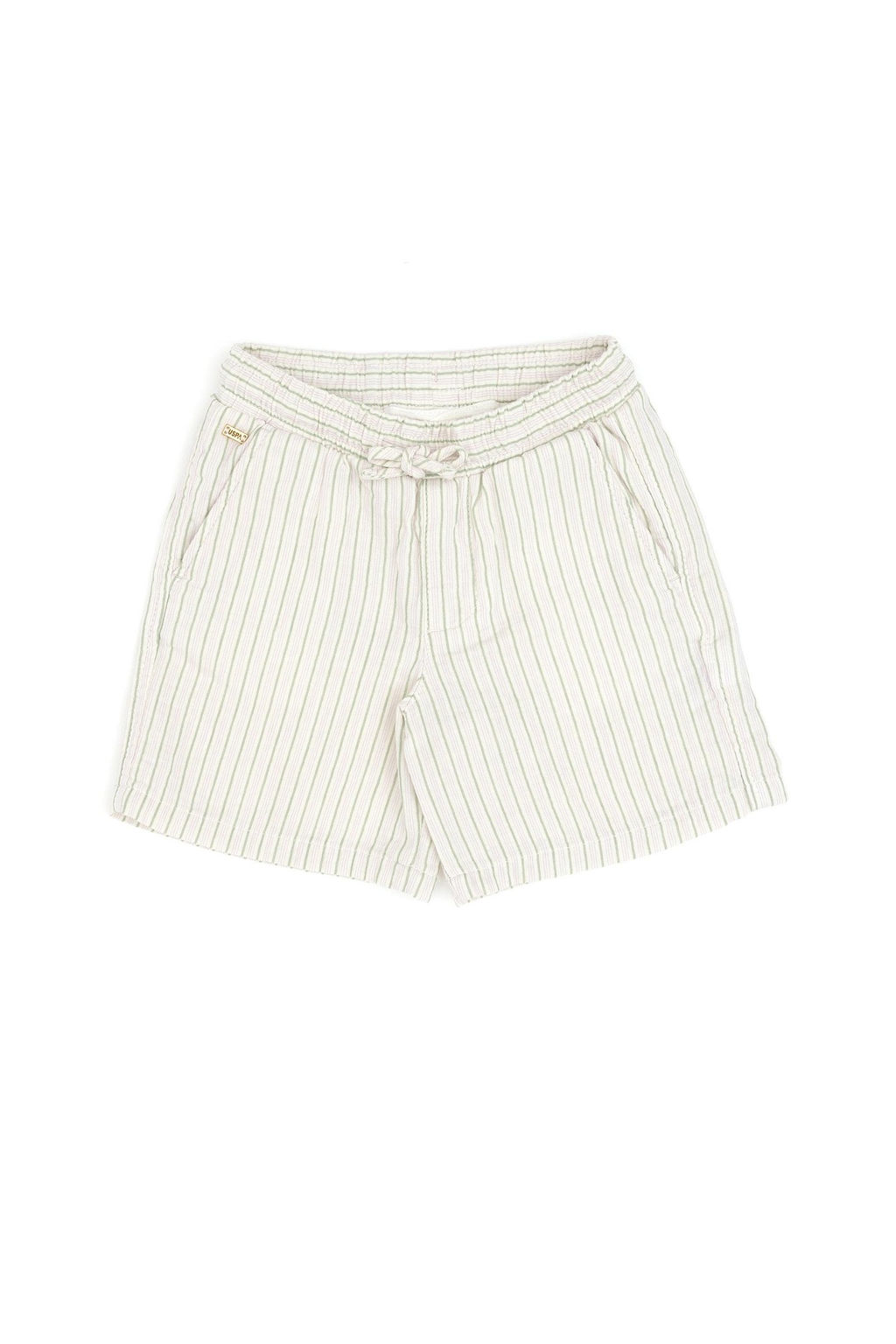 Кремовые тканые шорты для девочек Неожиданная скидка в корзине - U.s. polo assn фото 2