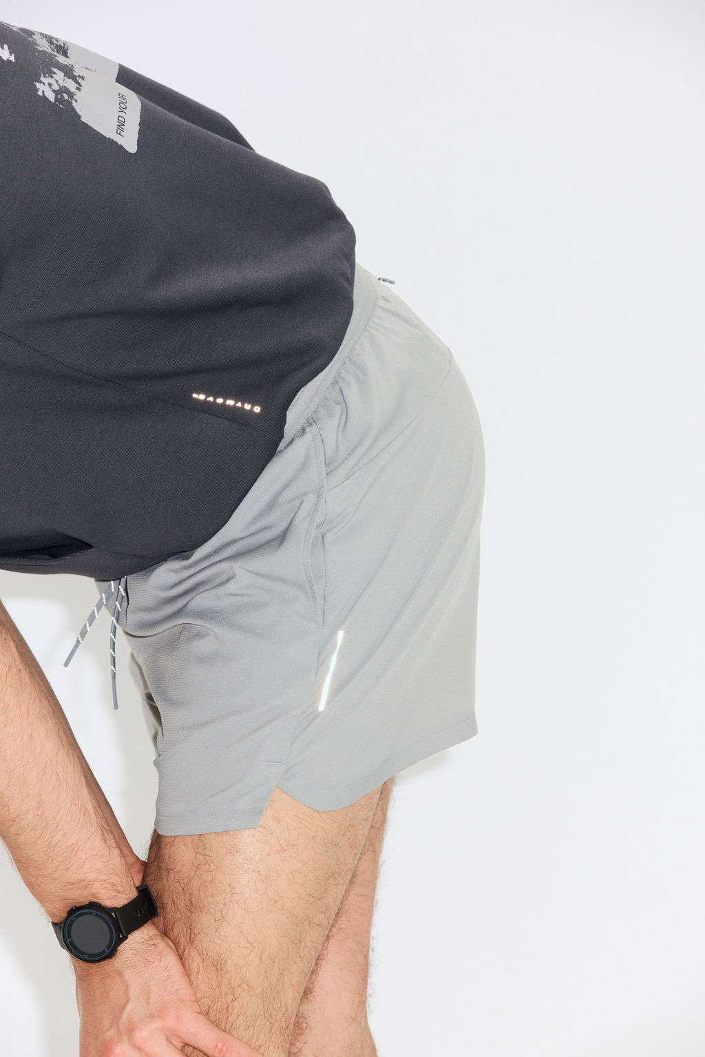 Pantal?n corto de running Lightweight Quick Dry - H&m фото 6