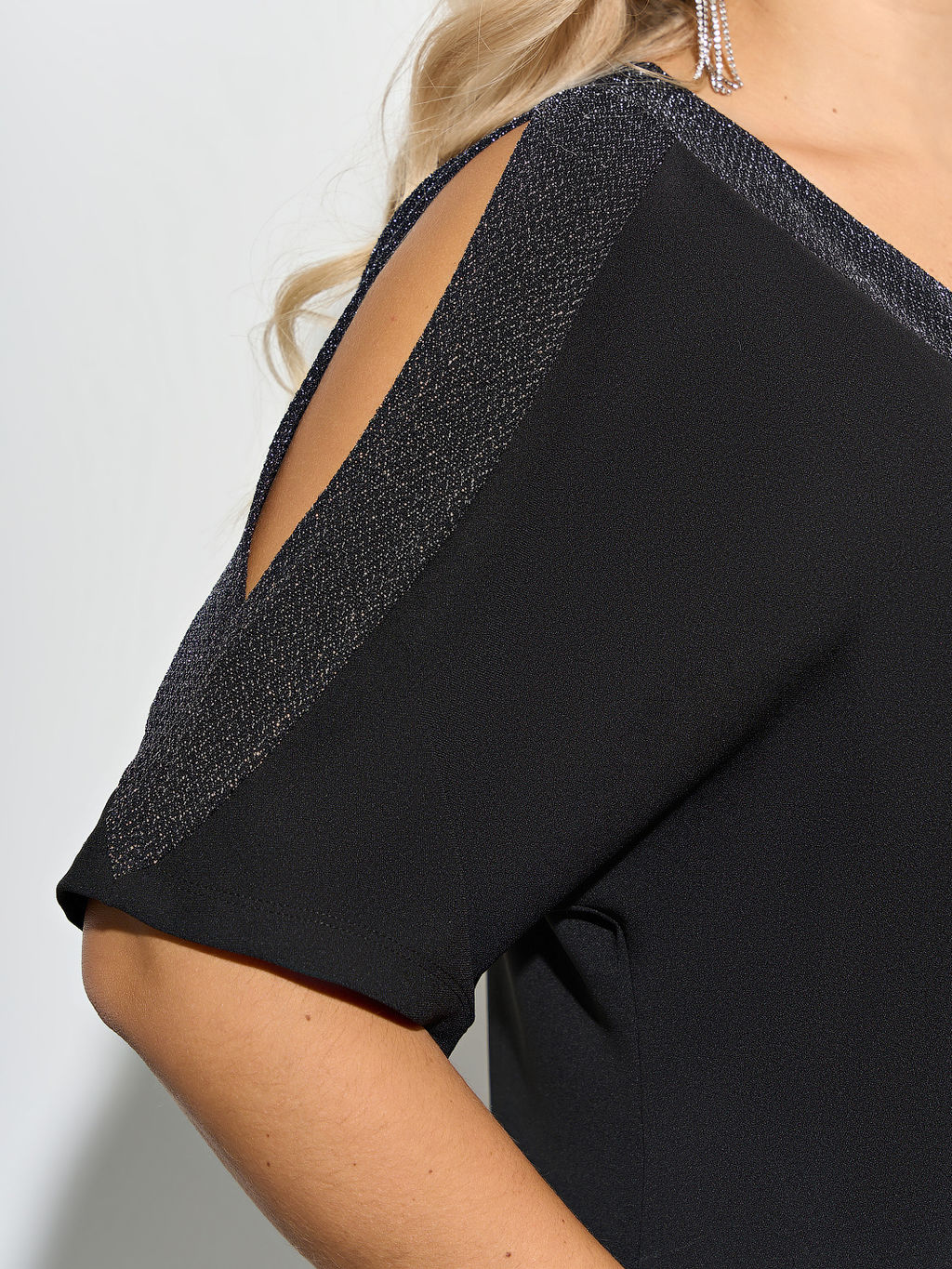 Платье 0282-1 чёрный - Dora фото 8