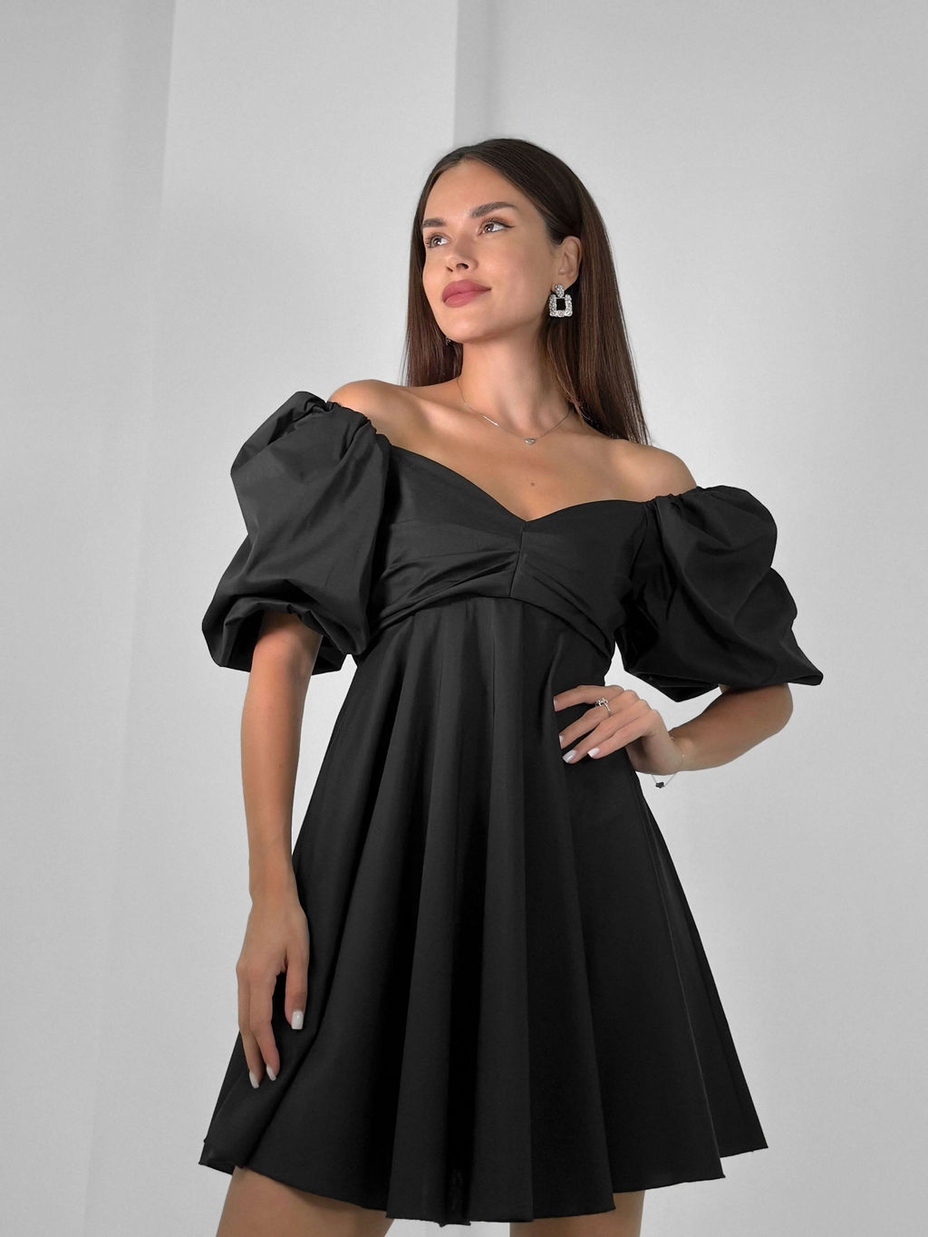 Платье Элия (черный) - Nadi bordo фото 8