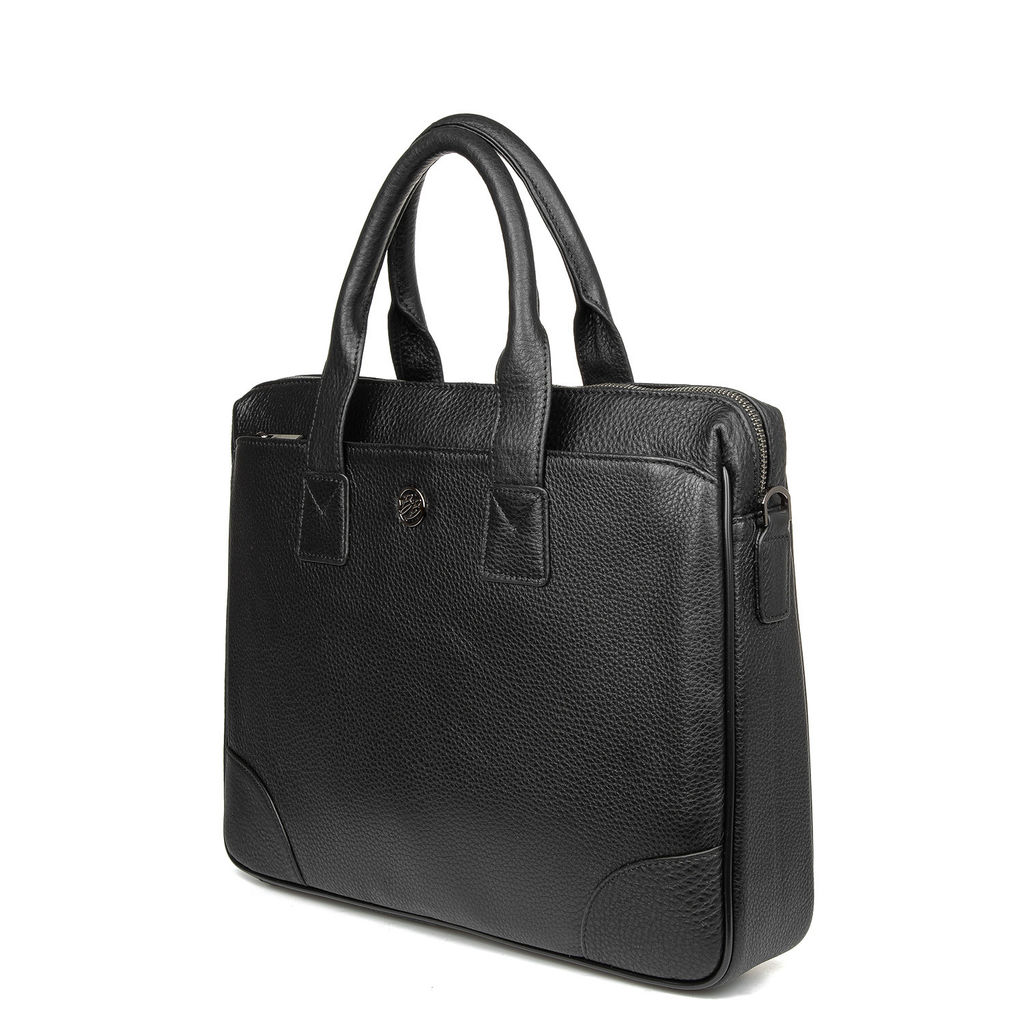 Мужская кожаная сумка Деловая - Barcelo biagi фото 2