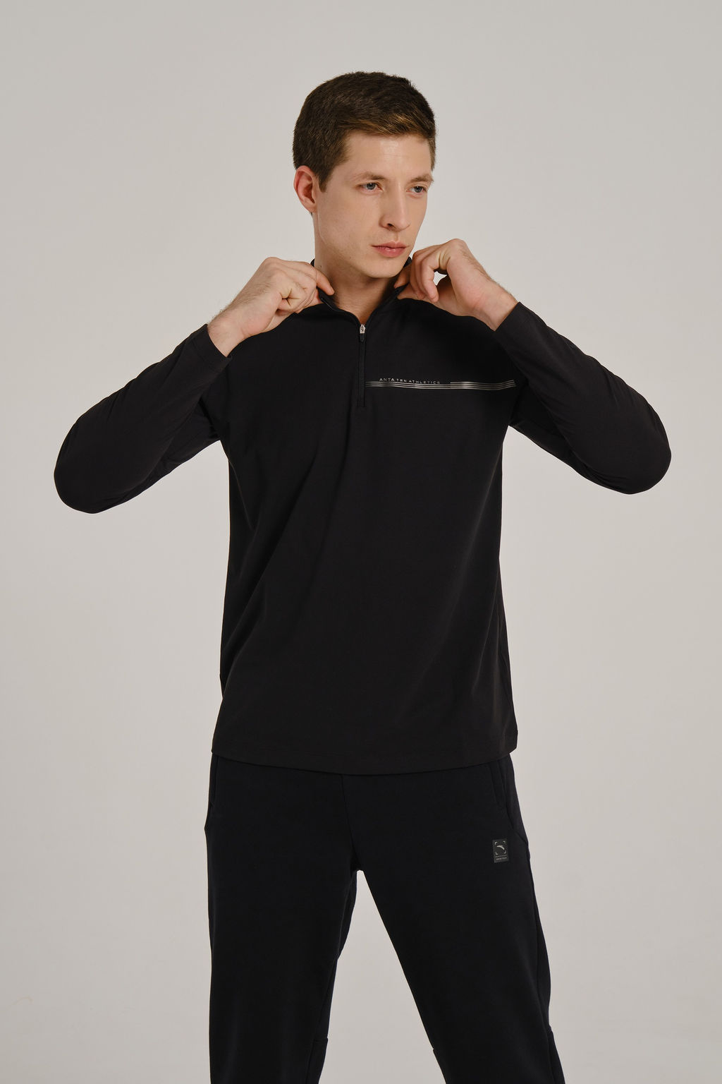 Лонгслив Черный - Anta фото 3