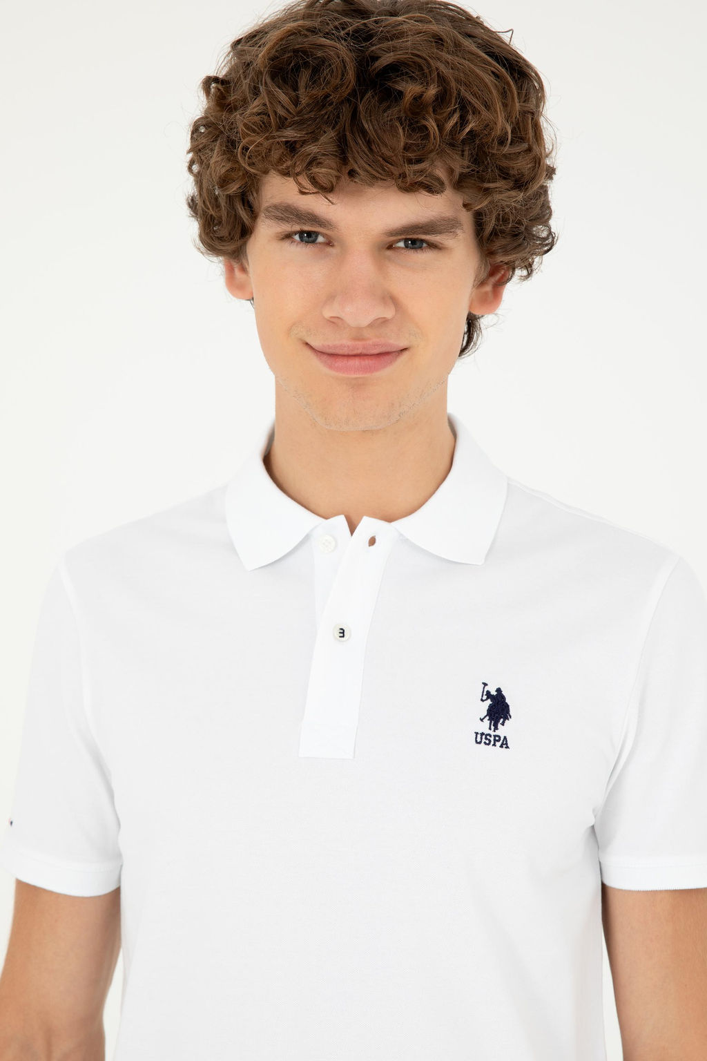 Мужская белая базовая футболка Неожиданная скидка в корзине - U.s. polo assn фото 9