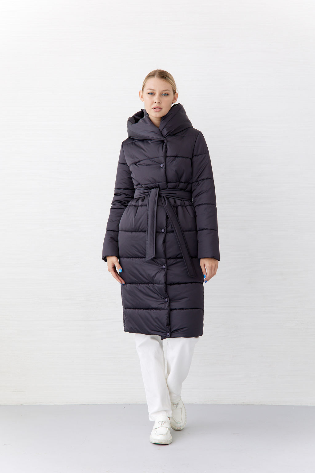 Куртка женская зимняя 25910 (латте) - Kankan фото 3