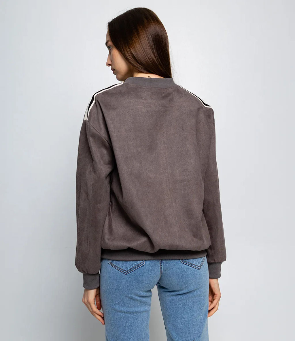 Бомбер #КТ7001 (4), серый