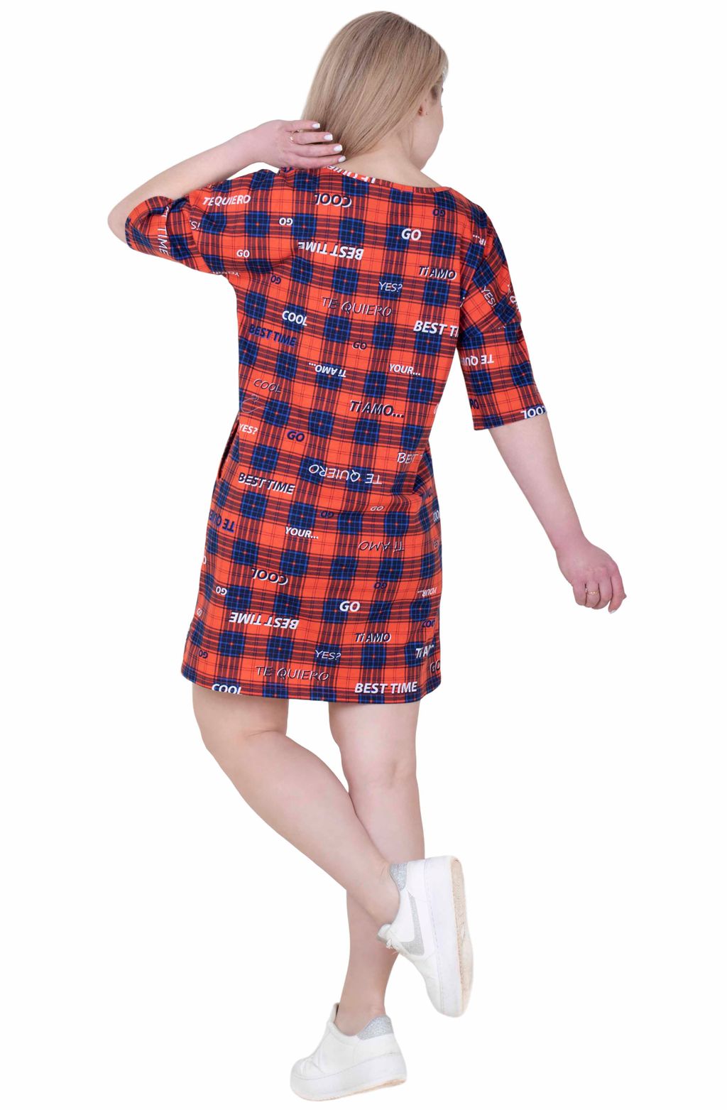 Футболка удлинённая Кул Х-364 (42-56) кулирка - Лотос фото 2