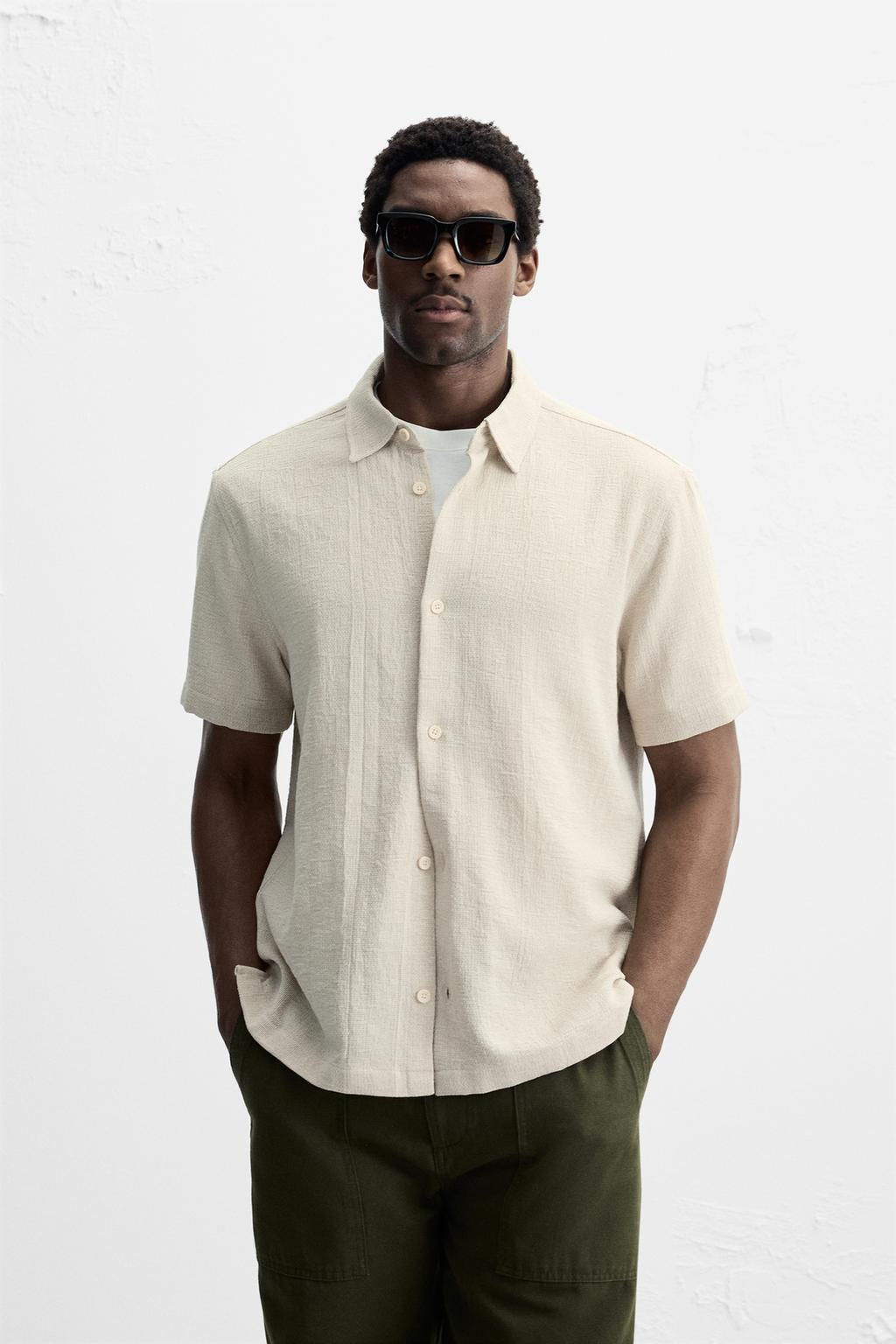 TEXTURED SHIRT - Zara фото 10