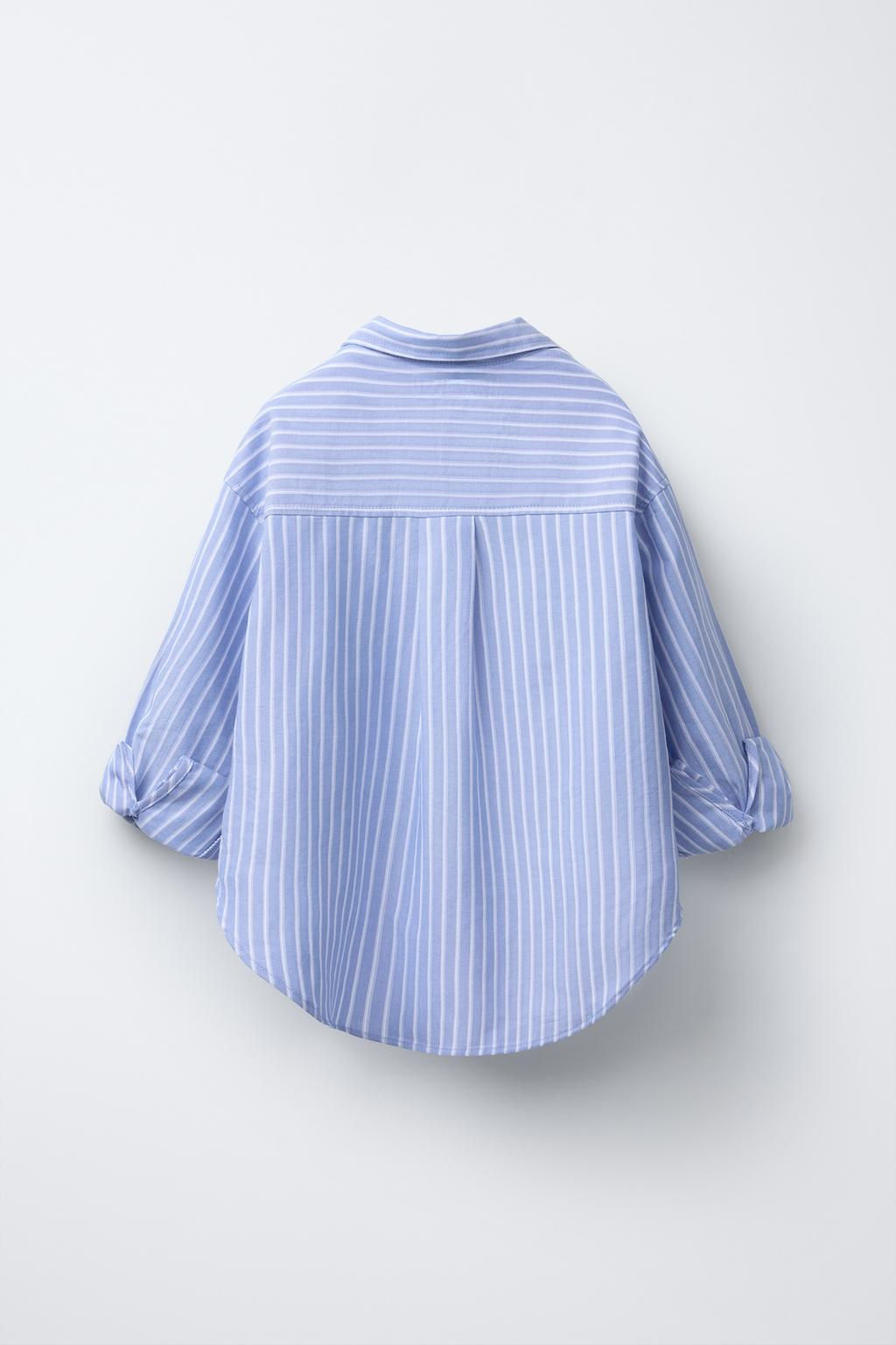 OXFORD SHIRT AND RIBBED T-SHIRT PACK - Zara фото 9
