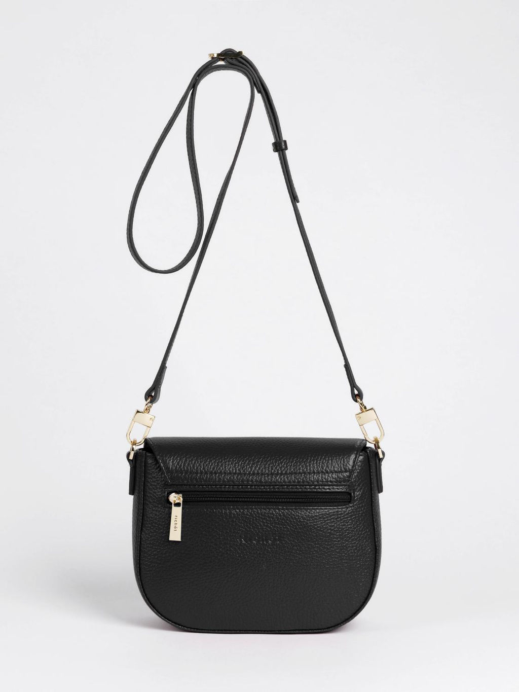 Женская кожаная сумка Richet 3292LG 376 Черный