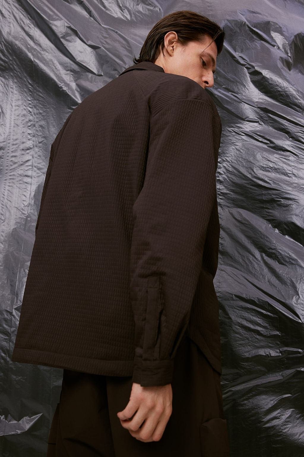 Sobrecamisa en ThermoMove Oversized Fit - H&m фото 6