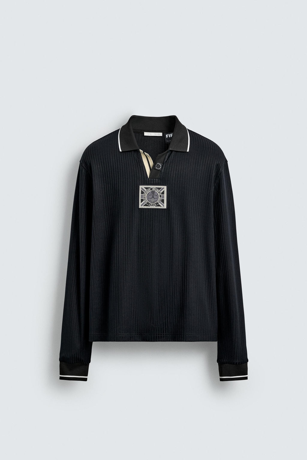 POLO PUNTO JACQUARD RAYAS / rayas - Zara фото 15