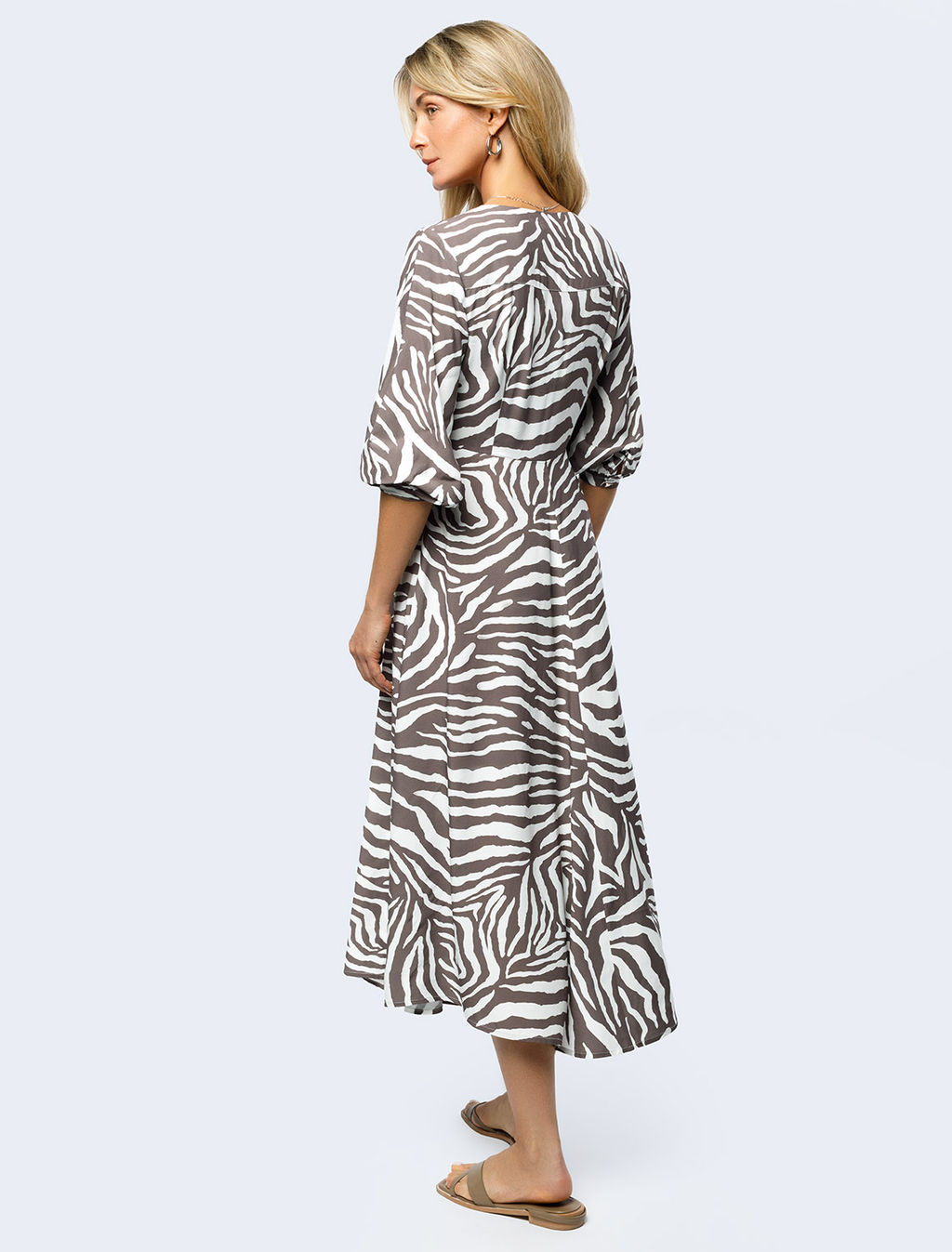 VILATTE / Платье из вискозы с лиоцеллом  фото 3