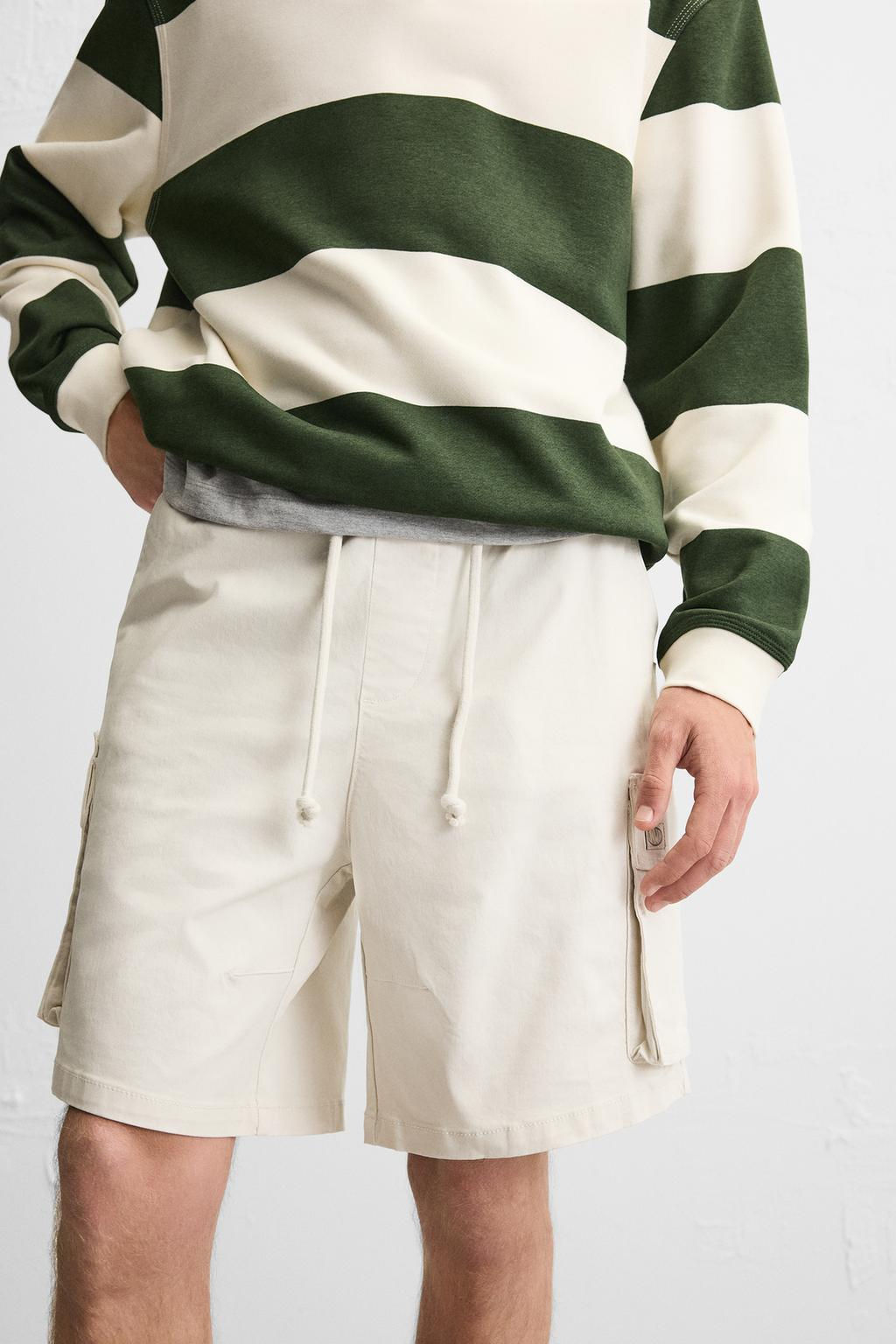 CARGO BERMUDA SHORTS - Zara фото 23
