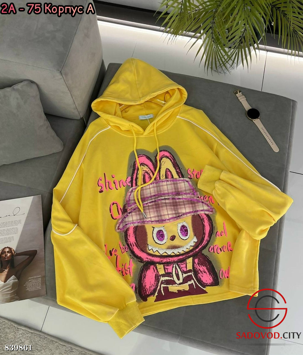 Толстовка женская с рисунком - Bruno фото 6