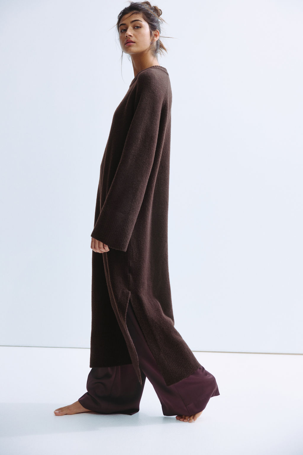 Maxivestido de punto - H&m фото 10