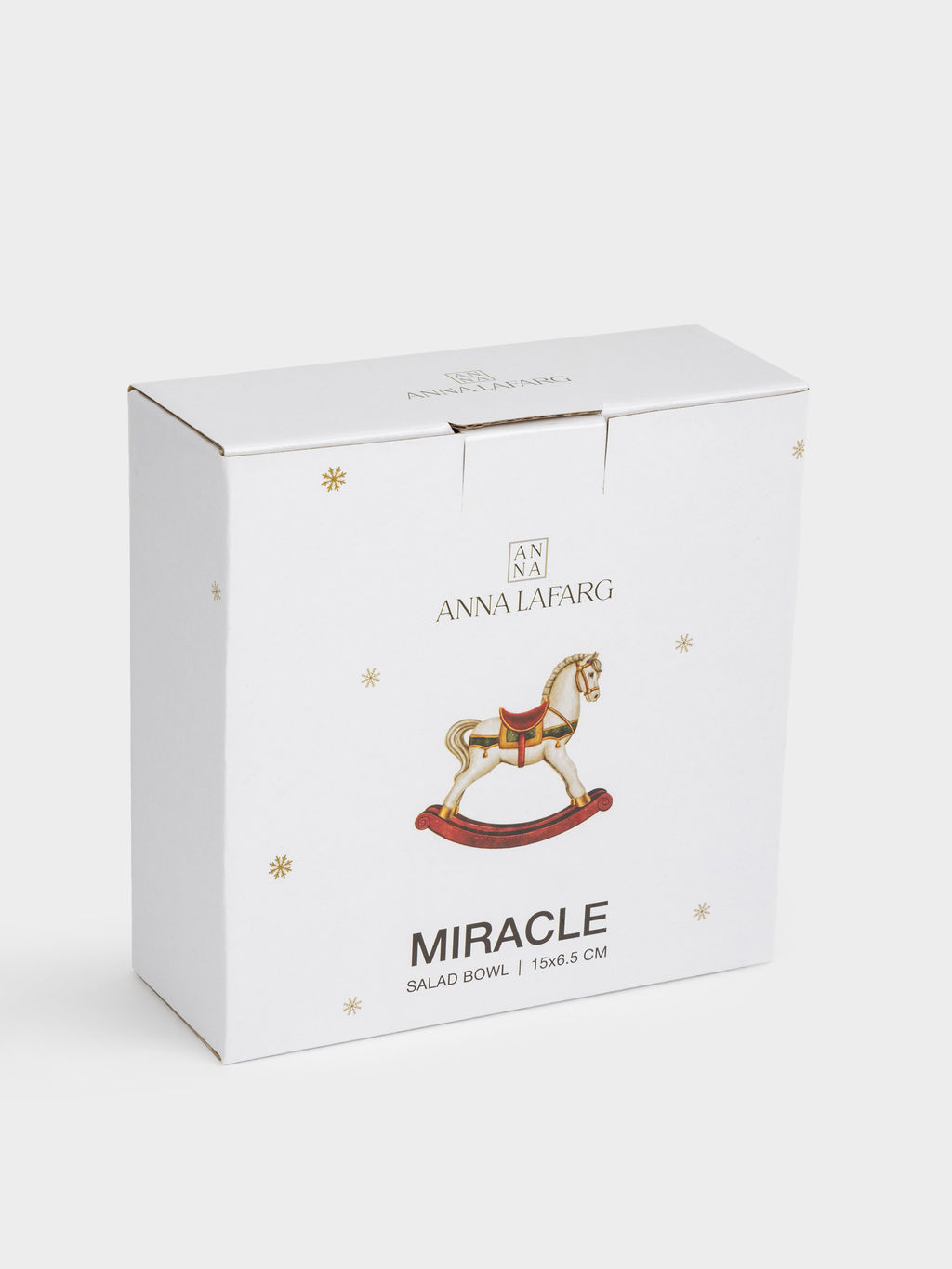 Салатник, 15x6 см, 720 мл, фарфор N, белый, Лошадка, Miracle - Anna lafarg фото 6