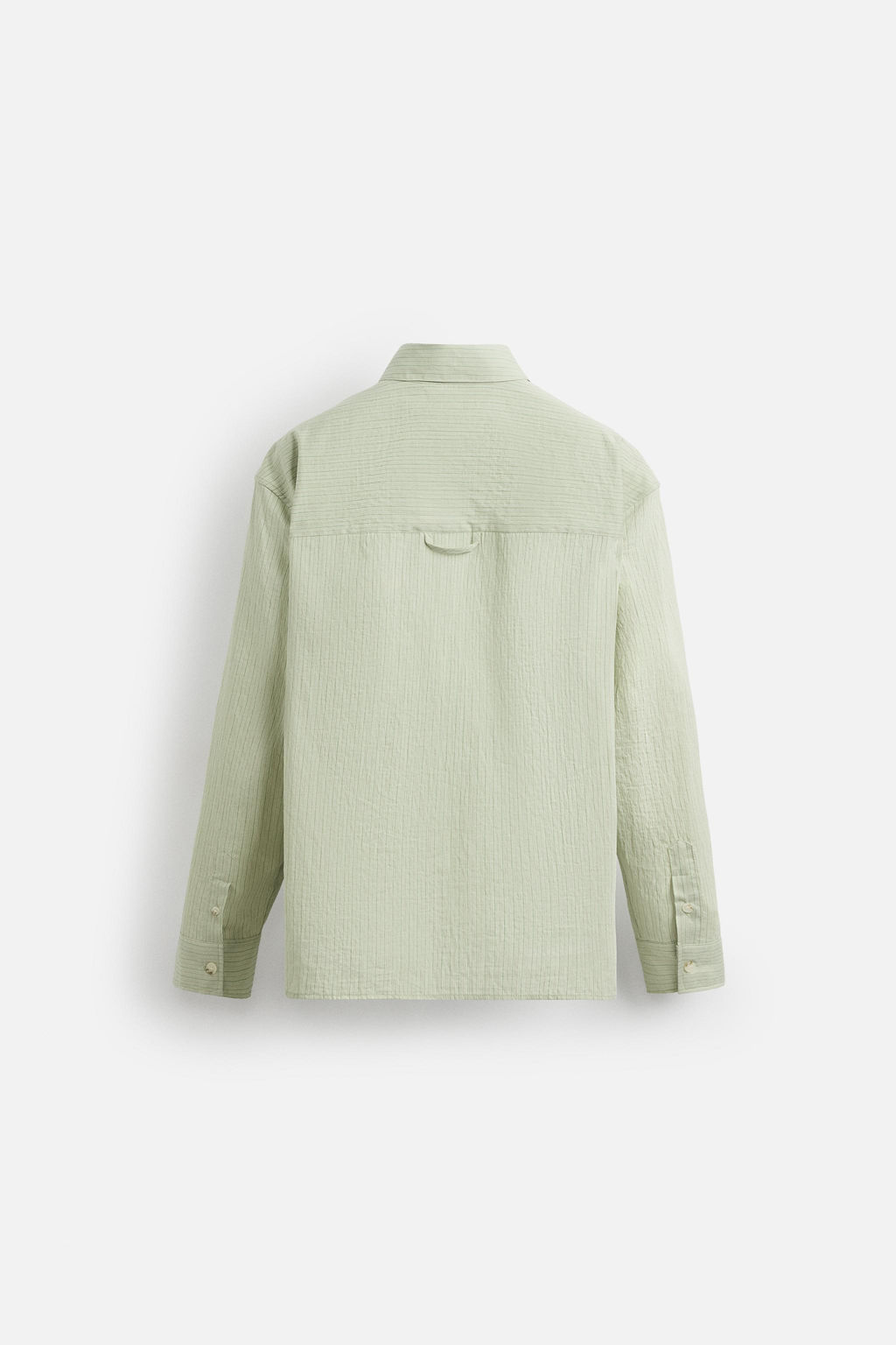 TEXTURED STRIPE SHIRT - Zara фото 16