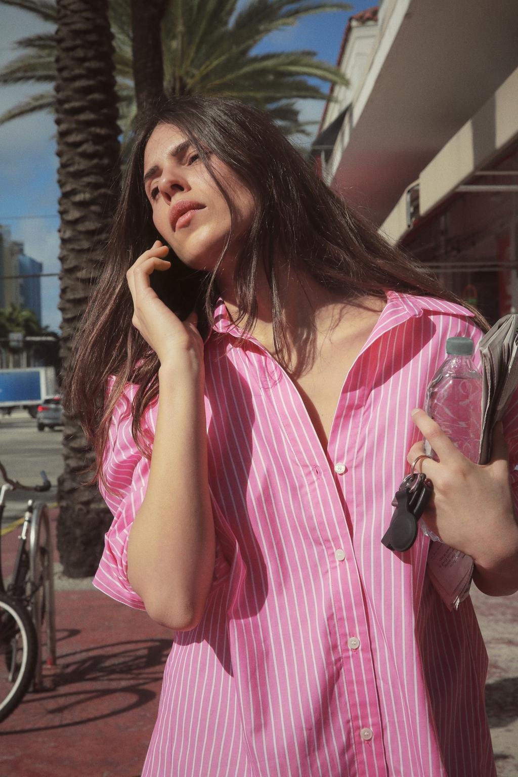 BASIC POPLIN SHIRT - Zara фото 3