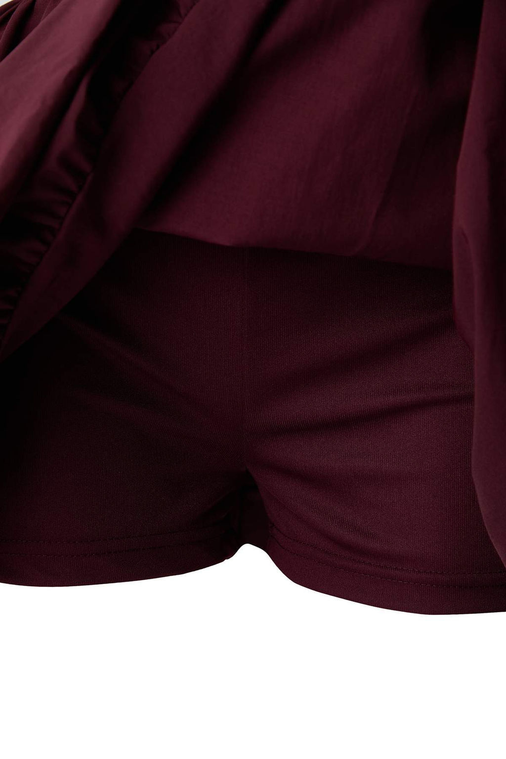 Limited Edition Siyah Sort Astarl? Kemerli Ekstra K?sa/Super Mini Balon Etek TPRAW26ET00003 - Trendyolmilla фото 15