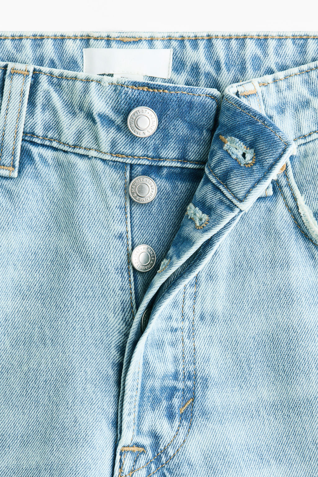 Barrel Regular Waist Ankle Jeans - H&m фото 5