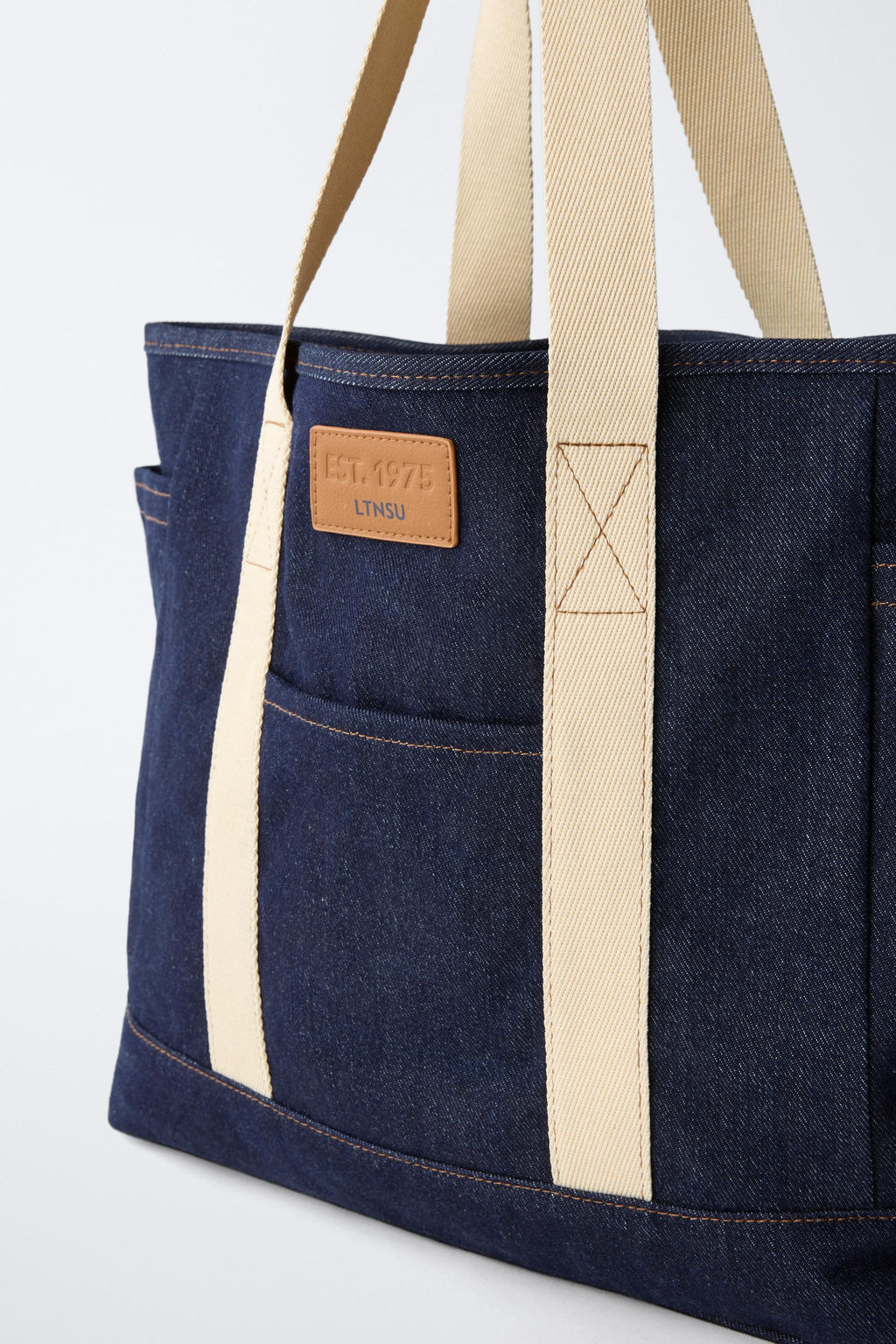 SHOPPER DENIM / Azul - Zara фото 3