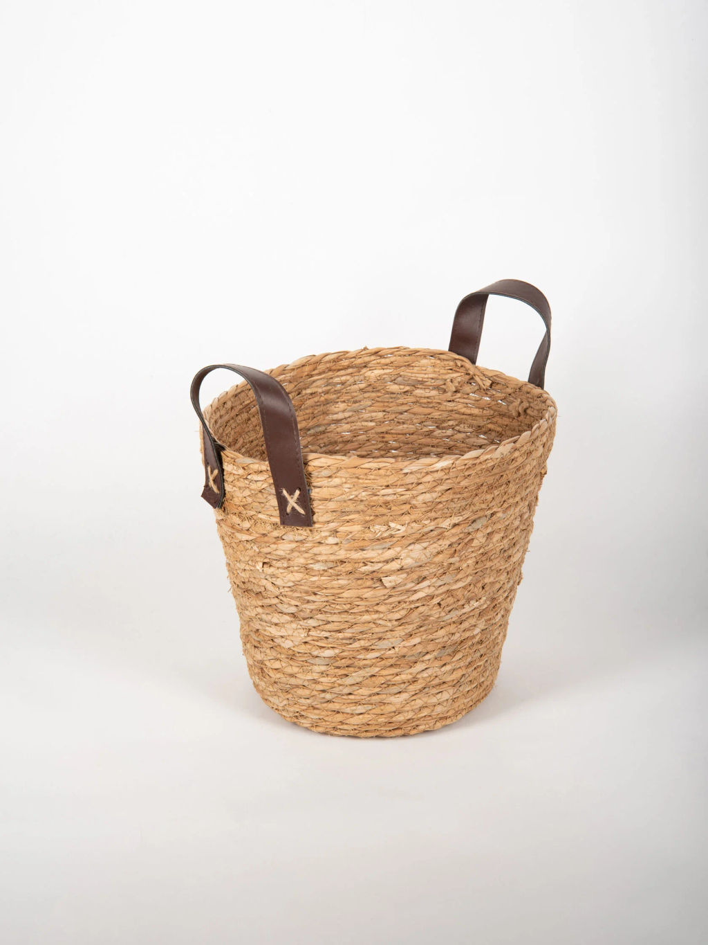Корзина с ручками размер M ,цвет темный беж, арт JH-03427