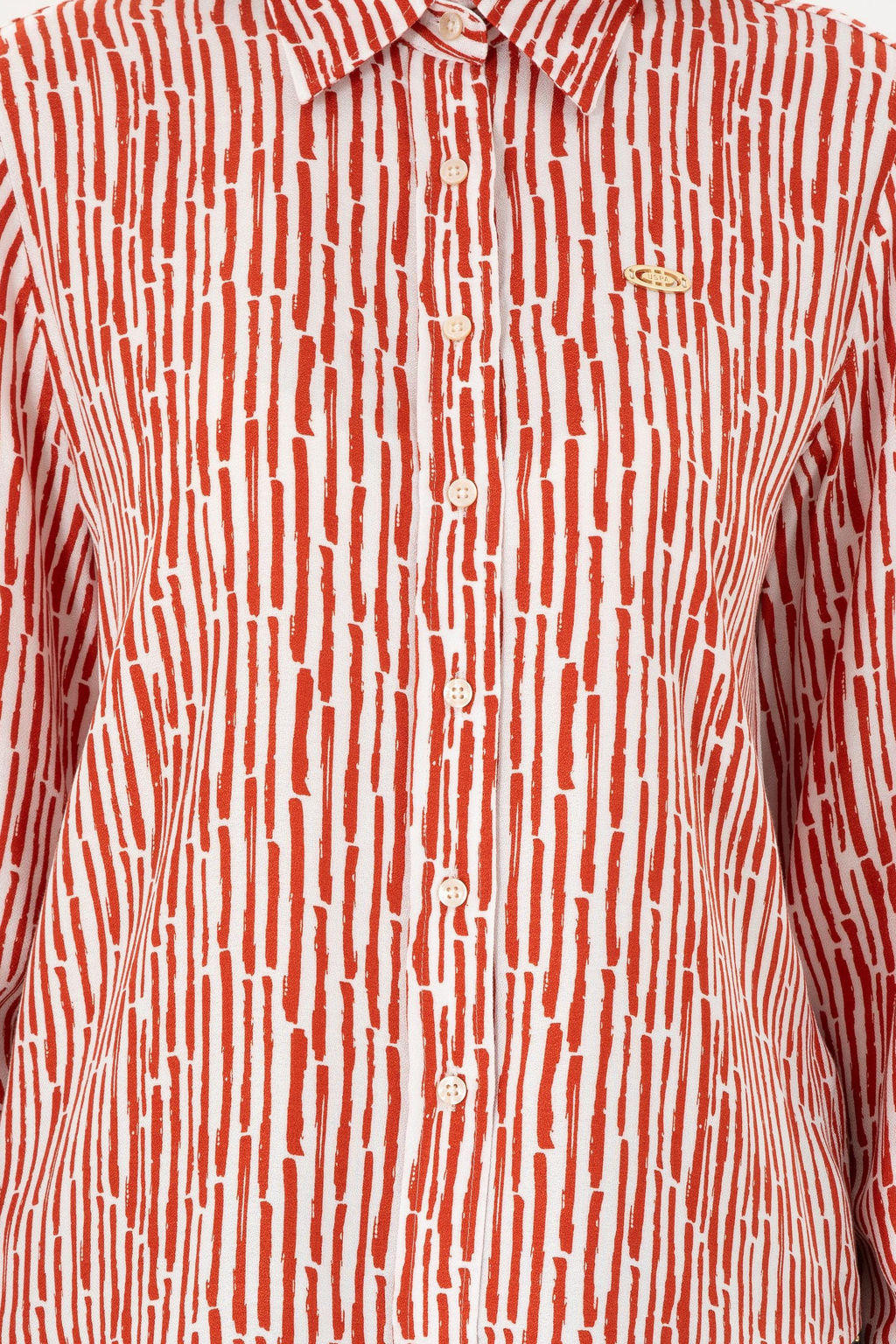 Женская рубашка с длинным рукавом с плиткой - U.s. polo assn фото 6