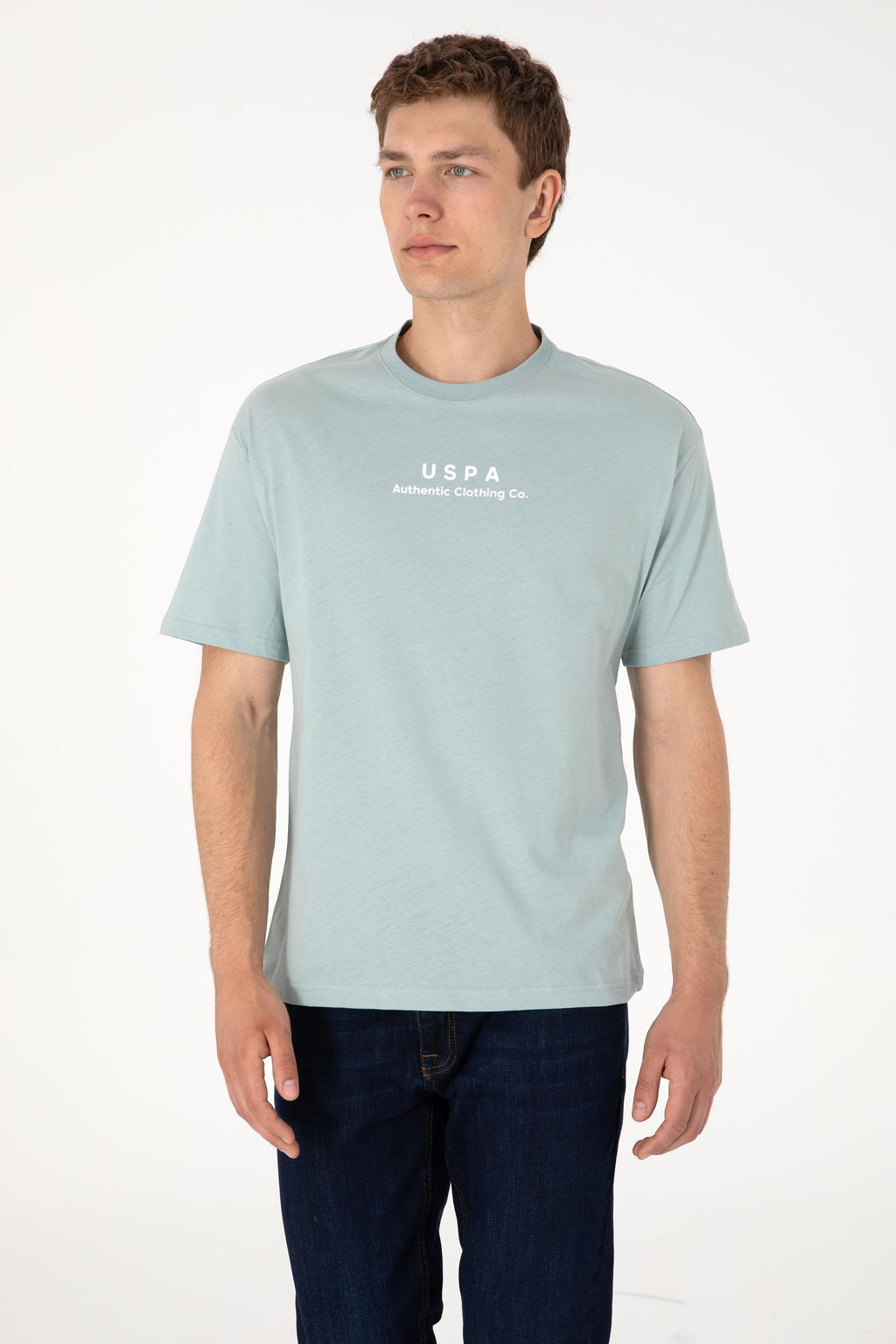 Мужская футболка водно-зеленого цвета Неожиданная скидка в корзине - U.s. polo assn фото 12