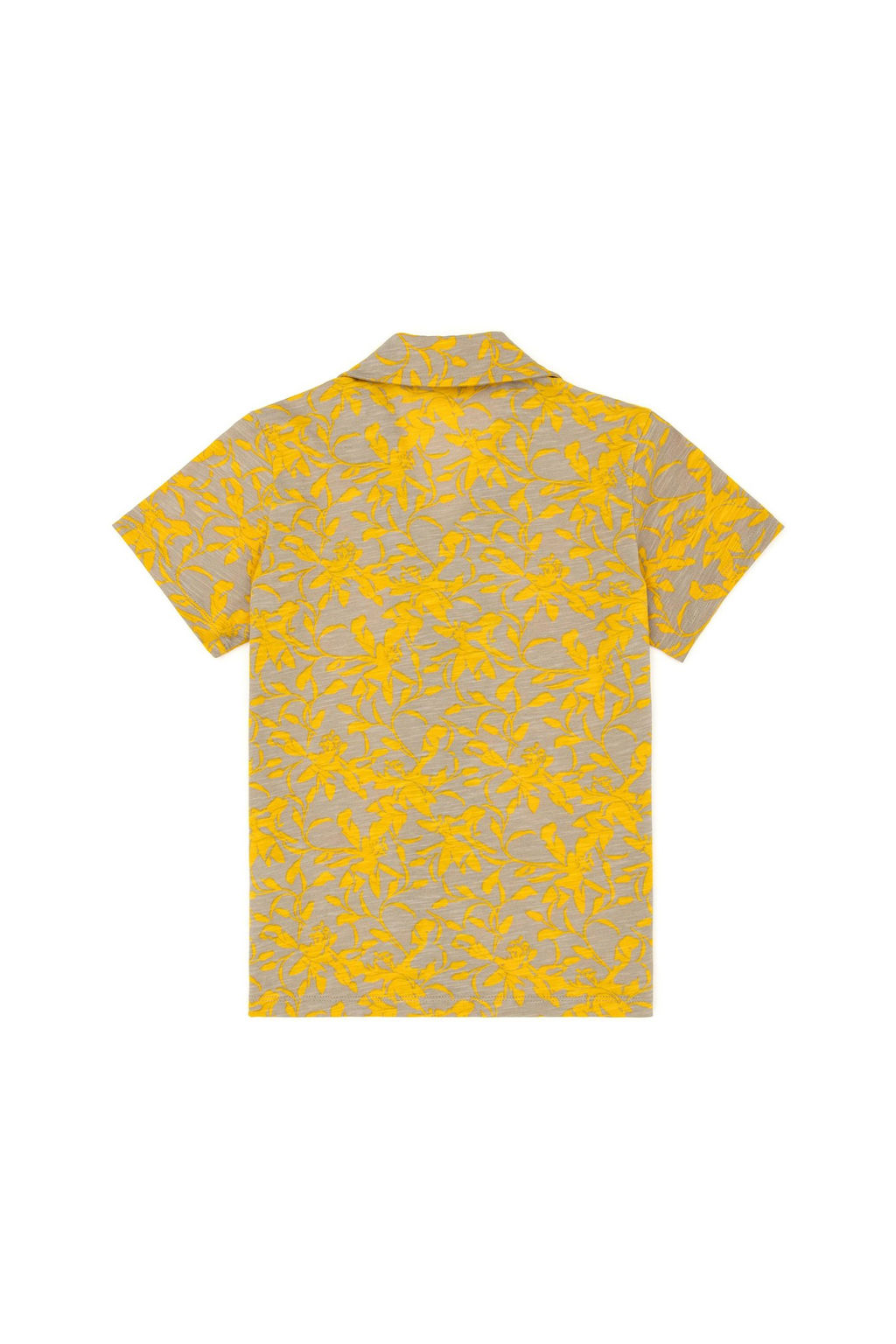 U. S. Polo Assn / Светлая рубашка цвета хаки с коротким рукавом для мальчика - U.s. polo assn фото 2