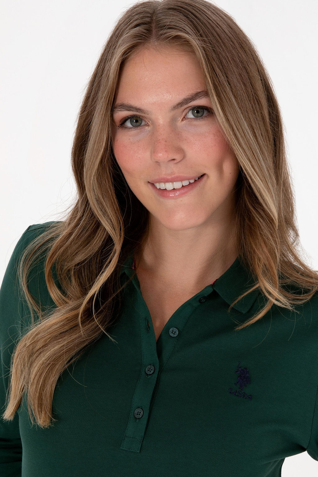 Kad_n Koyu Ye_il Basic Polo Yaka Sweatsh_rt Sepette S_rpriz _ndirim - U.s. polo assn фото 2