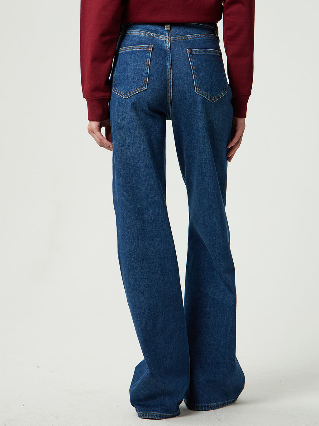 Женские Джинсы Утепленные WIDE LEG - Mossmore фото 27