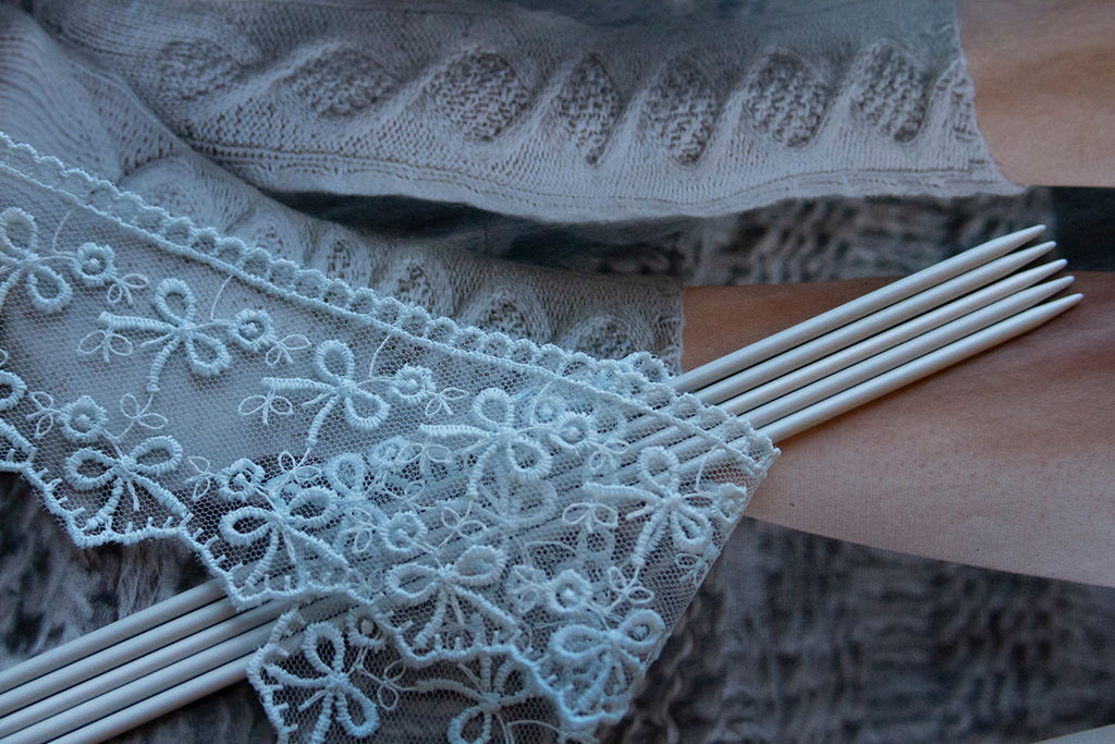 Спицы GAMMA 5-ти компл. чулочные KN5 алюминий d 3.5 мм 20 см 5 шт с покрытием  фото 6