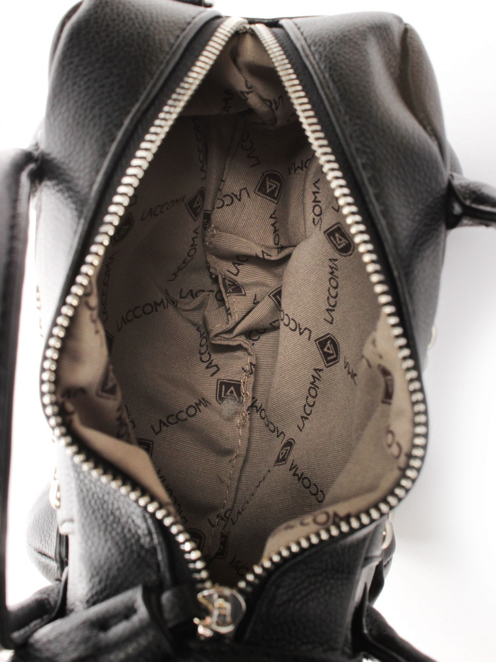 LACCOMA сумка ИГР2523-пони-черный эко кожа  фото 4