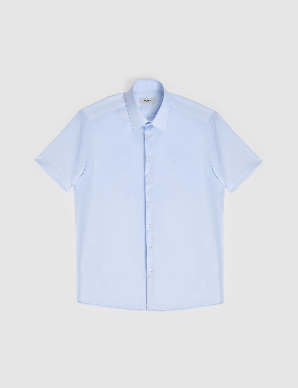 A__k Mavi Regular Fit K_sa Kollu G_mlek