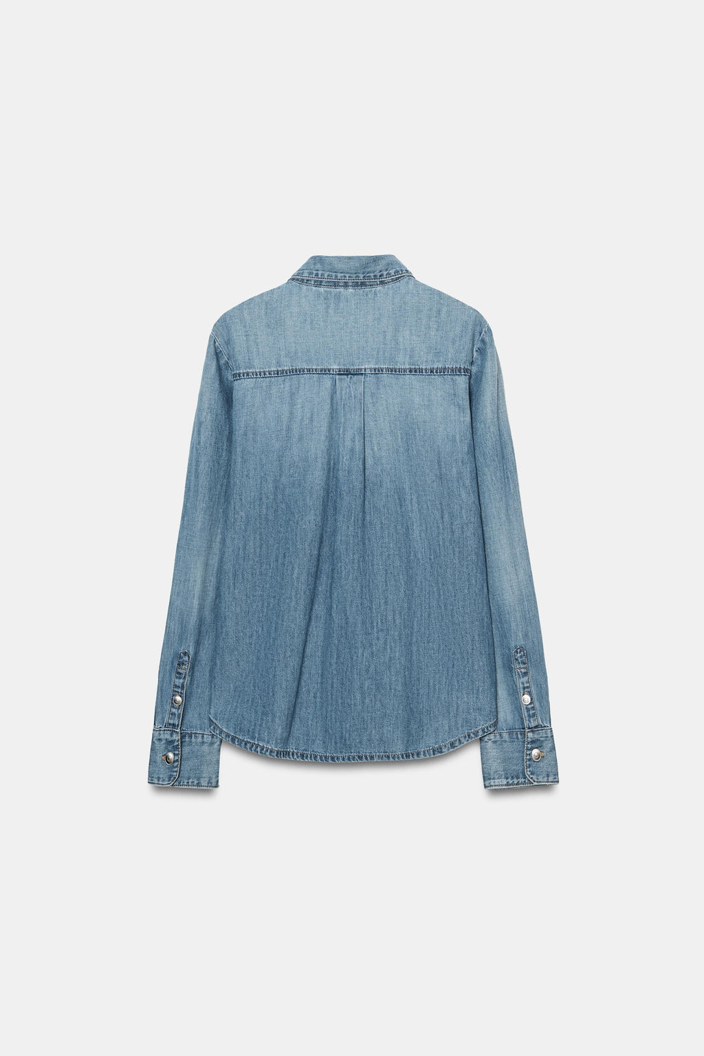 TRF DENIM SHIRT - Zara фото 4