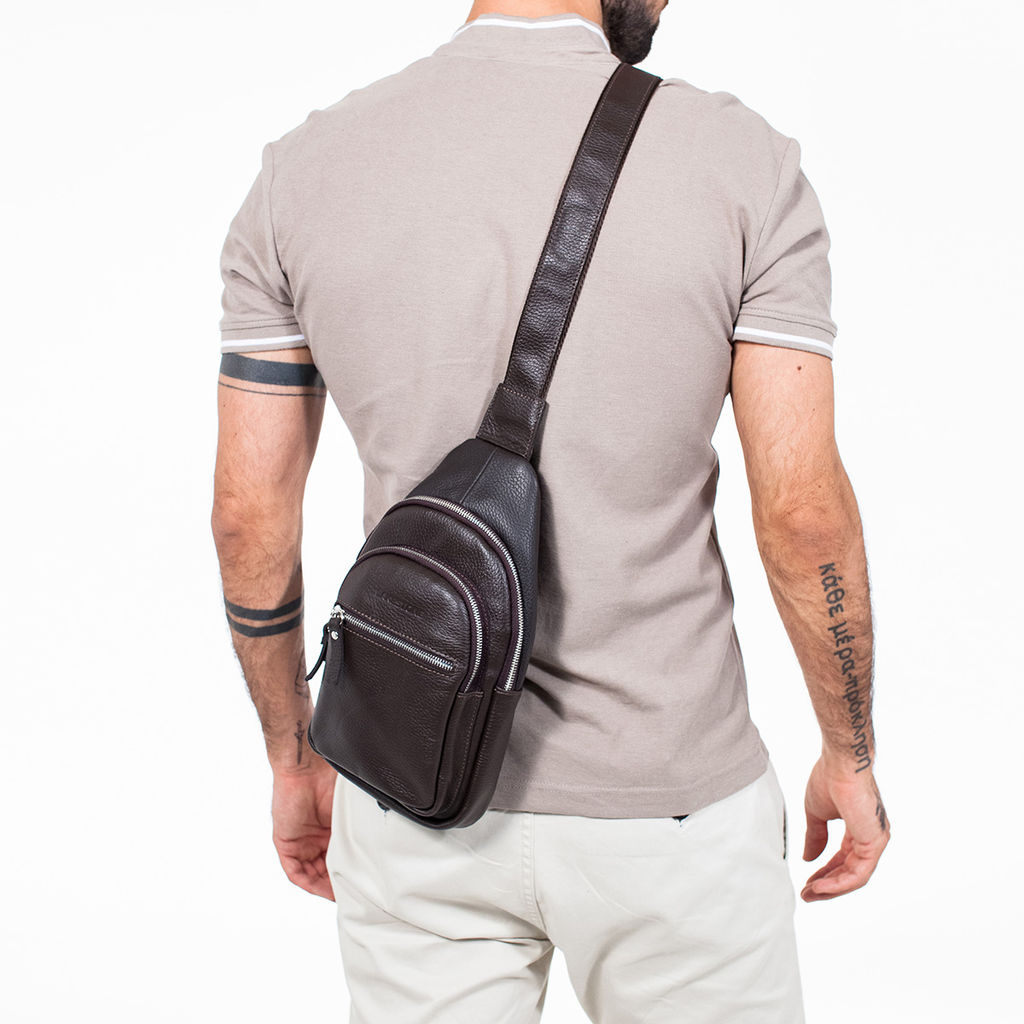 Рюкзак на одной лямке Cowley Brown - Lakestone фото 7