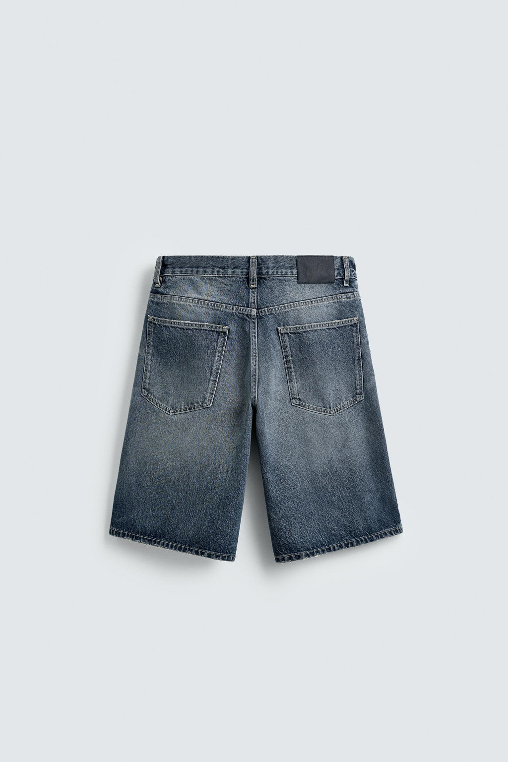 BERMUDA DENIM RELAXED FIT / Azul - Zara фото 8