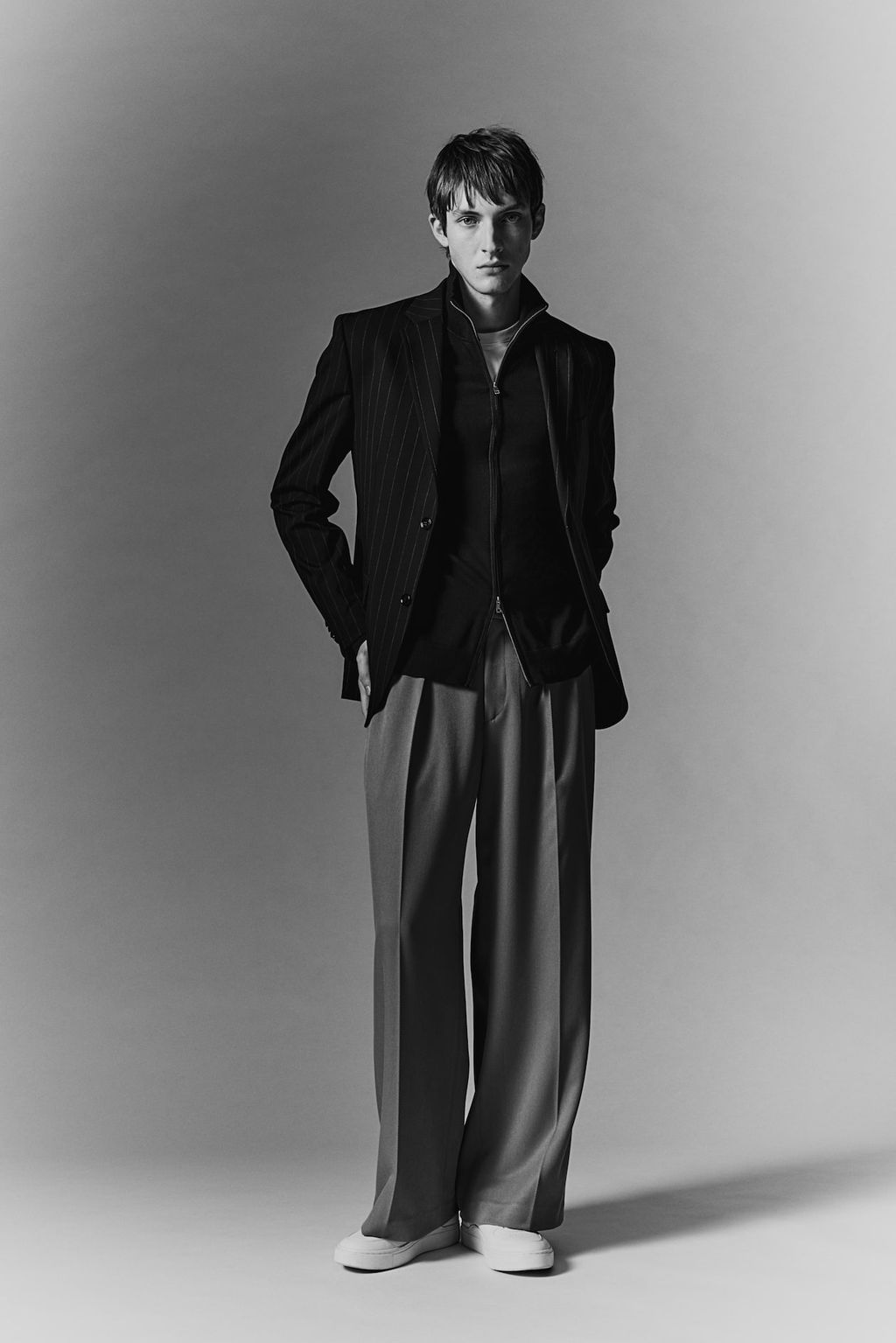 Cardigan con cremallera Slim Fit - H&m фото 3