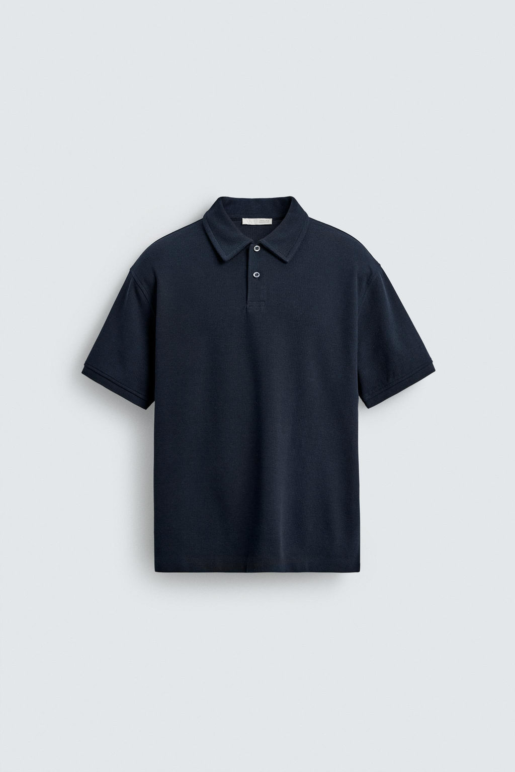 POLO REGULAR FIT ESTRUCTURA / Marino - Zara фото 6