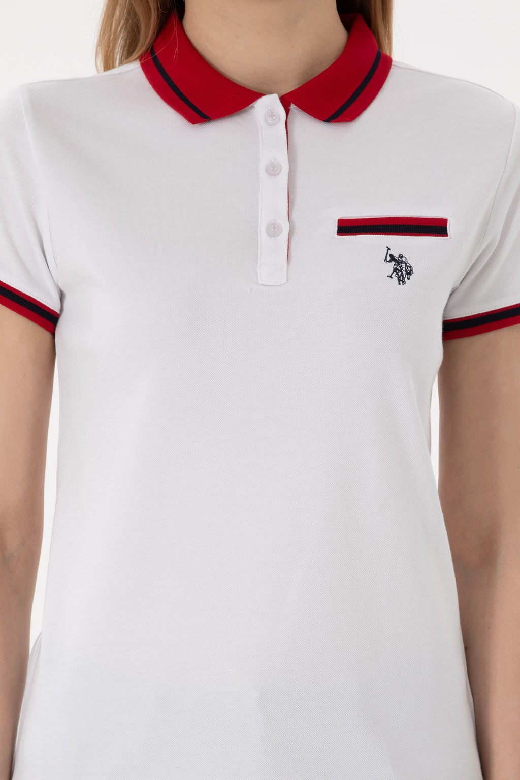 Kad_n Beyaz Ti__rt Sepette S_rpriz _ndirim - U.s. polo assn фото 6