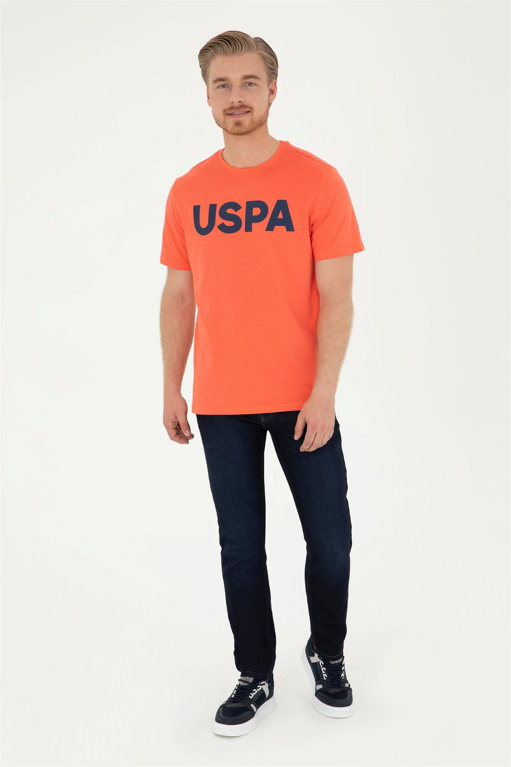 Мужская базовая футболка с цветком граната - U.s. polo assn фото 4