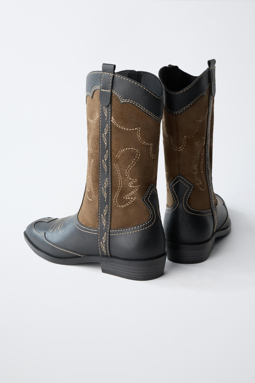 BOTA COW BOY / Negro - Zara фото 7