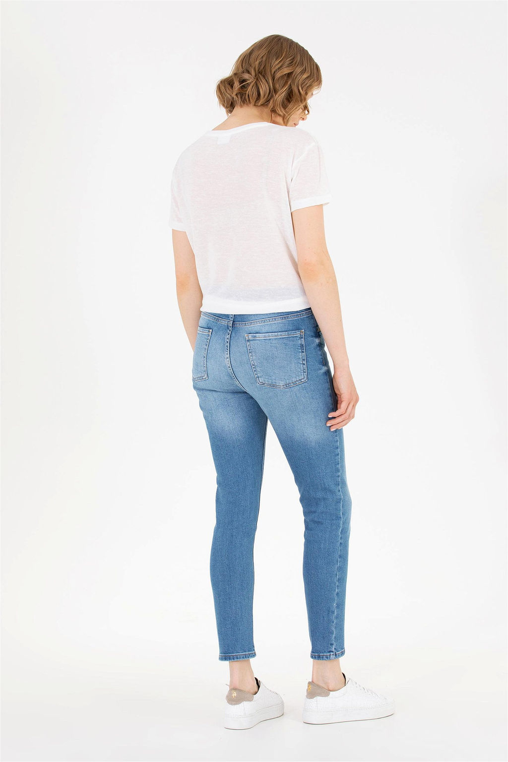 Женские синие джинсовые брюки - U.s. polo assn фото 11