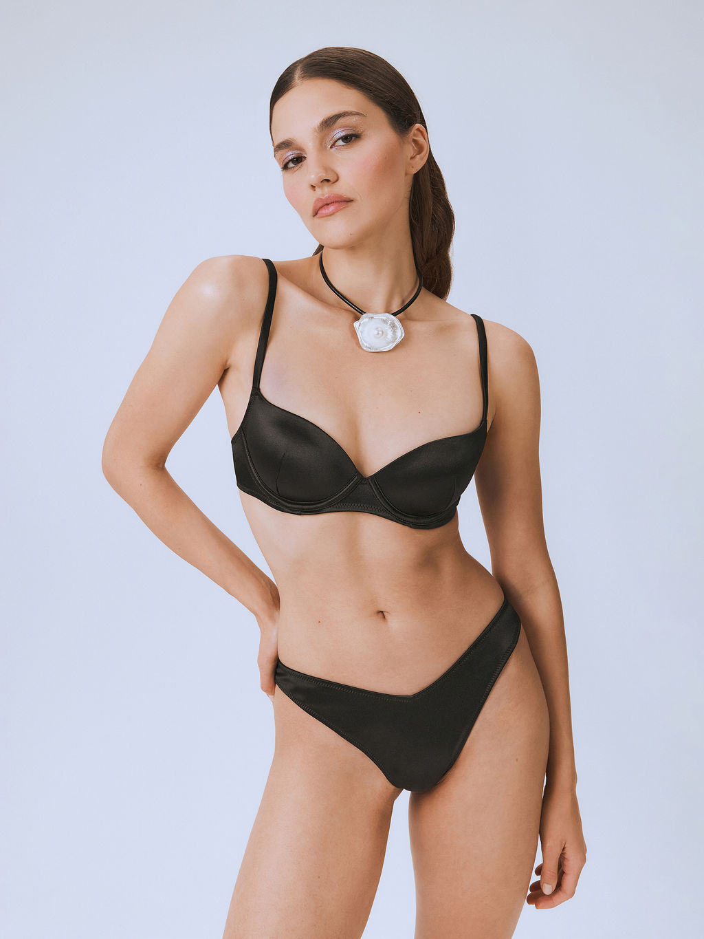 Бюстгальтер купальный жен.T-shirt Blessing черный - Infinity Lingerie фото 2