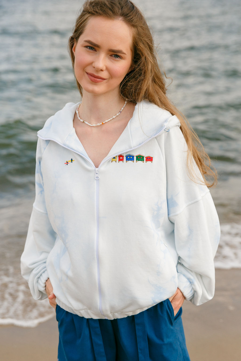 Толстовка на молнии женская Surf Bay - Captain's mate фото 15